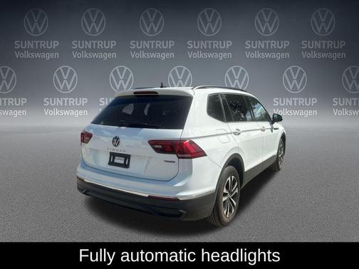 Pure White 2024 Volkswagen Tiguan 2.0T S 4MOTION