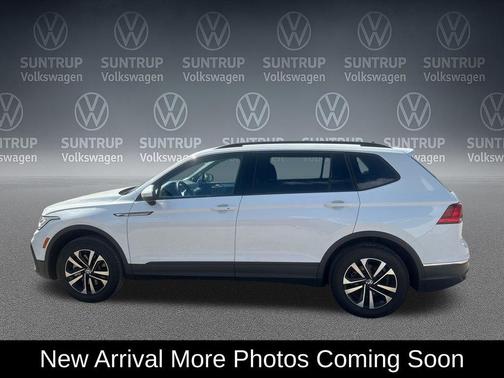 Pure White 2024 Volkswagen Tiguan 2.0T S 4MOTION
