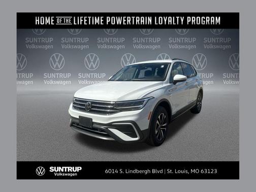 Pure White 2024 Volkswagen Tiguan 2.0T S 4MOTION