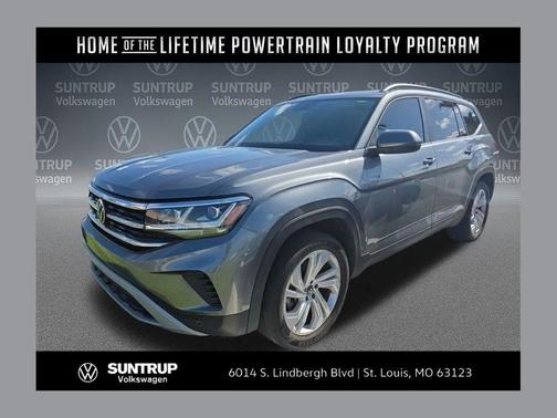 Platinum Gray Metallic 2023 Volkswagen Atlas 3.6L SE w/Technology