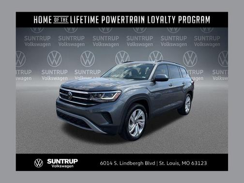 Platinum Gray Metallic 2023 Volkswagen Atlas 3.6L SE w/Technology