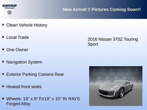 2016 Nissan 370Z Touring Sport