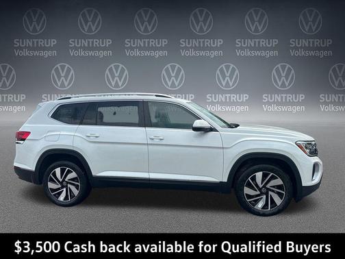 opal white pearl 2026 Volkswagen Atlas 2.0T SEL