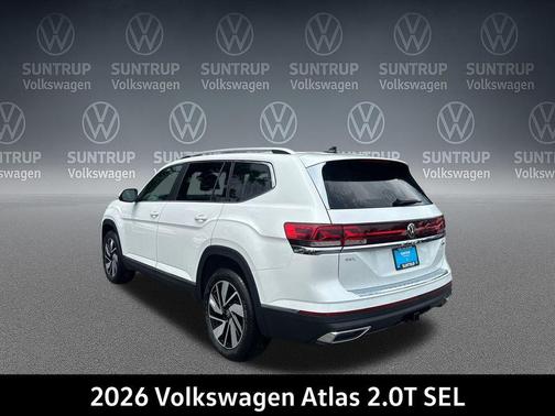 opal white pearl 2026 Volkswagen Atlas 2.0T SEL