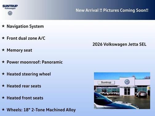 2026 Volkswagen Jetta 1.4T SEL