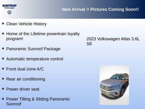 2023 Volkswagen Atlas 3.6L SE w/Technology