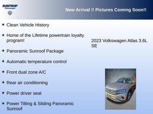 2023 Volkswagen Atlas 3.6L SE w/Technology