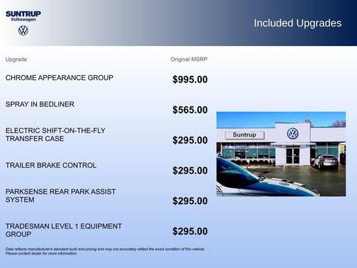 2019 RAM 2500 Tradesman Crew Cab 4x4 6'4' Box