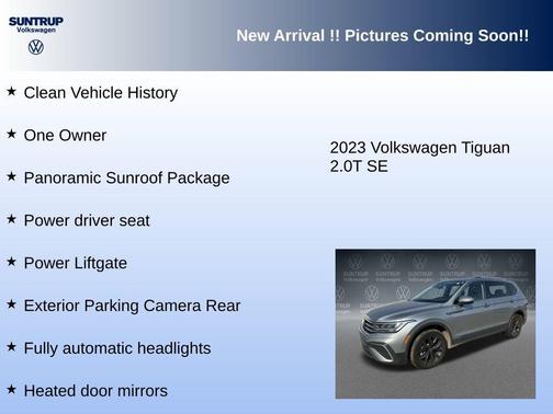 2023 Volkswagen Tiguan 2.0T SE