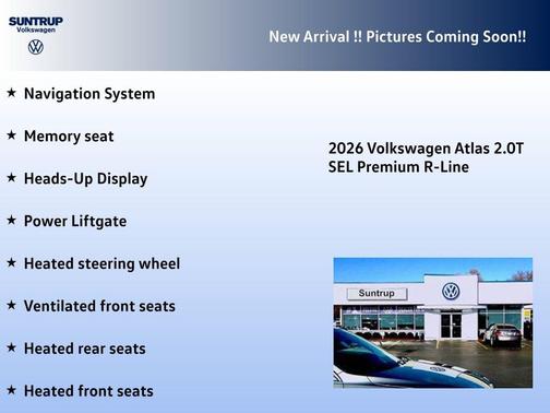 2026 Volkswagen Atlas 2.0T SEL Premium R-Line 4MOTION