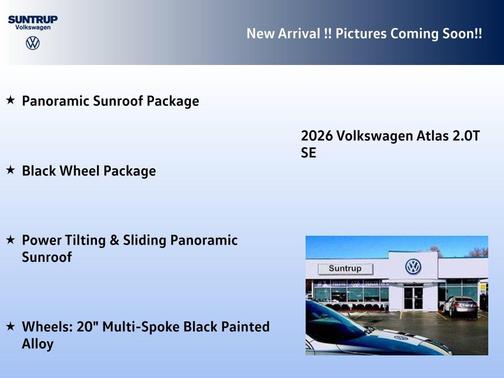 2026 Volkswagen Atlas 2.0T SE w/Technology