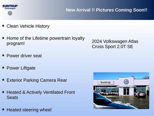 2024 Volkswagen Atlas Cross Sport 2.0T SE w/Technology 4MOTION