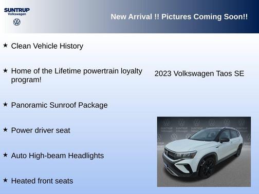 2023 Volkswagen Taos 1.5T SE