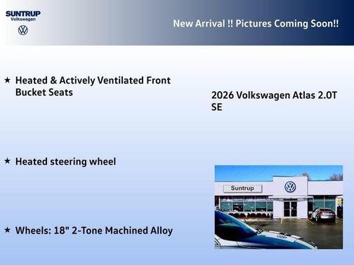 2026 Volkswagen Atlas 2.0T SE