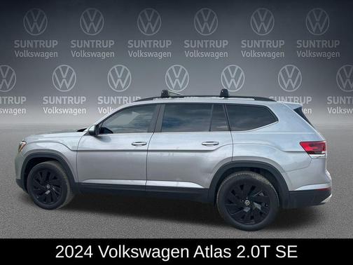 Silver Mist Metallic 2024 Volkswagen Atlas 2.0T SE w/Technology 4MOTION