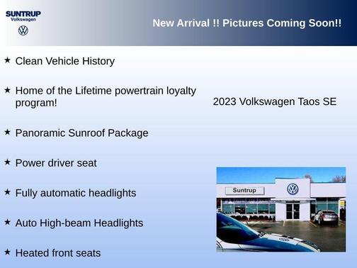 2023 Volkswagen Taos 1.5T SE