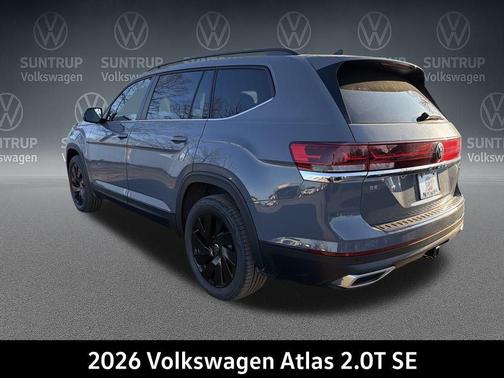 Pure Gray 2026 Volkswagen Atlas 2.0T SE w/Technology 4MOTION