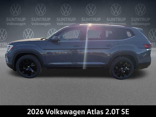 Pure Gray 2026 Volkswagen Atlas 2.0T SE w/Technology 4MOTION