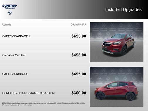 Cinnabar Metallic 2021 Buick Encore Preferred