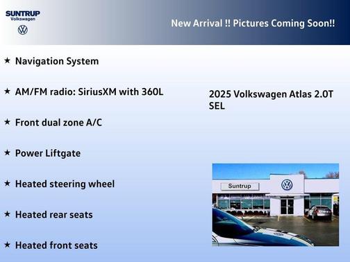 2025 Volkswagen Atlas 2.0T SEL