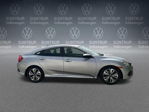 Lunar Silver Metallic 2018 Honda Civic EX-T
