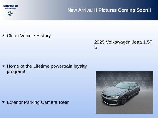 2025 Volkswagen Jetta 1.5T S