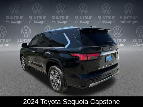 Midnight Black Metallic 2024 Toyota Sequoia Capstone