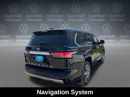 Midnight Black Metallic 2024 Toyota Sequoia Capstone