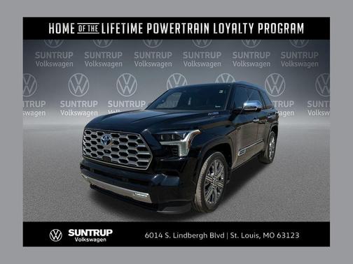 Midnight Black Metallic 2024 Toyota Sequoia Capstone