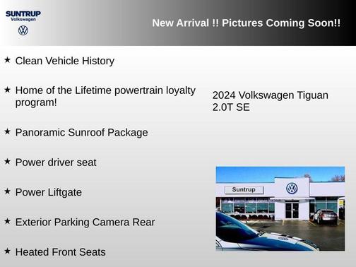 2024 Volkswagen Tiguan 2.0T SE