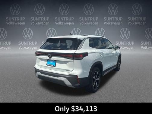 pure white 2026 Volkswagen Tiguan 2.0T SE 4MOTION