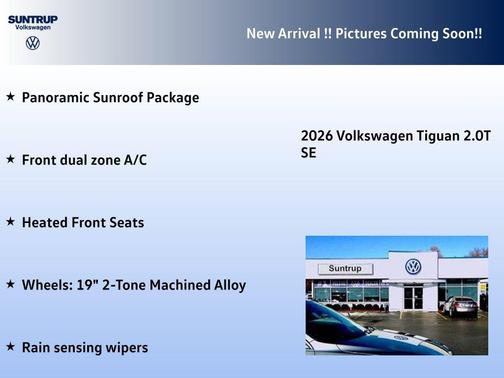 2026 Volkswagen Tiguan 2.0T SE 4MOTION