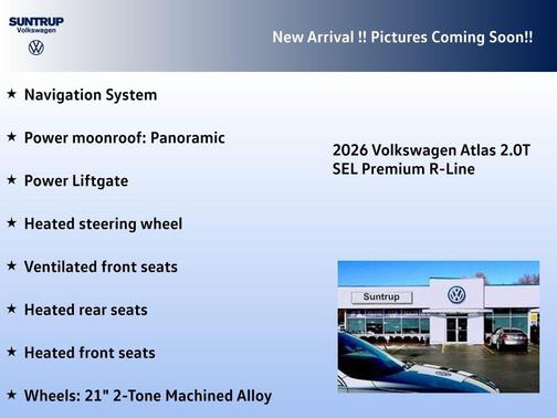 2026 Volkswagen Atlas 2.0T SEL Premium R-Line 4MOTION