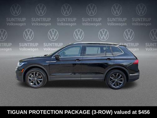 Deep Black Pearl 2023 Volkswagen Tiguan 2.0T SE