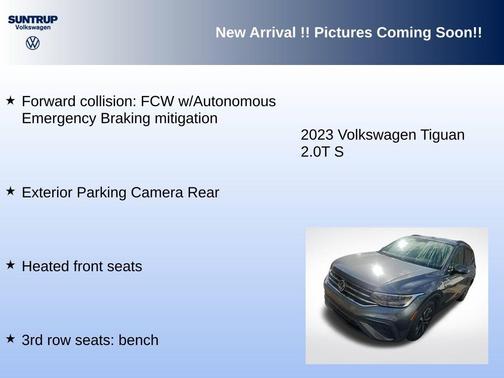 2023 Volkswagen Tiguan 2.0T S