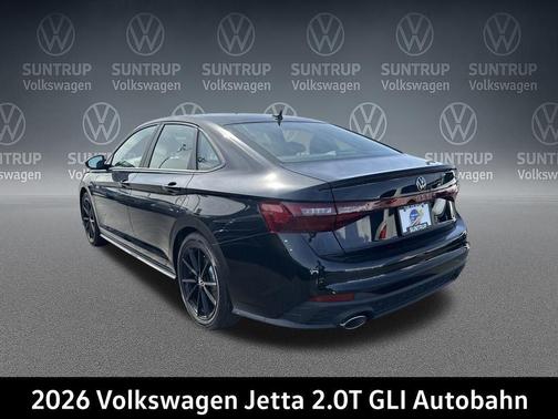 Deep Black Pearl 2026 Volkswagen Jetta GLI 2.0T Autobahn