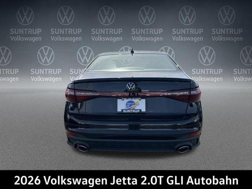 Deep Black Pearl 2026 Volkswagen Jetta GLI 2.0T Autobahn