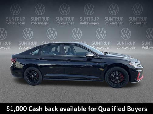 Deep Black Pearl 2026 Volkswagen Jetta GLI 2.0T Autobahn