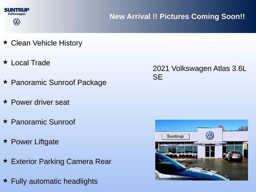 2021 Volkswagen Atlas 3.6L SE w/Technology
