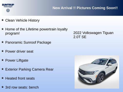 2022 Volkswagen Tiguan 2.0T SE