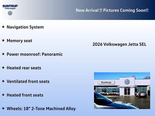 2026 Volkswagen Jetta 1.4T SEL