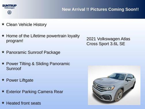 2021 Volkswagen Atlas Cross Sport 3.6L V6 SE w/Technology R-Line