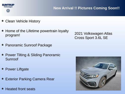 2021 Volkswagen Atlas Cross Sport 3.6L V6 SE w/Technology R-Line