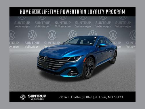 Blue Metallic 2023 Volkswagen Arteon 2.0T SEL R-Line 4MOTION