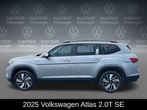Silver Mist Metallic 2025 Volkswagen Atlas 2.0T SE w/Technology