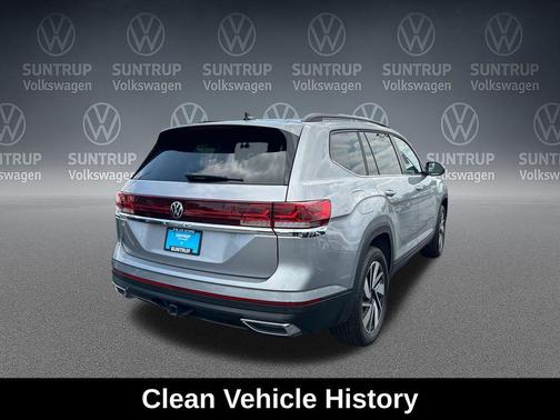 Silver Mist Metallic 2025 Volkswagen Atlas 2.0T SE w/Technology