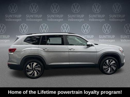 Silver Mist Metallic 2025 Volkswagen Atlas 2.0T SE w/Technology