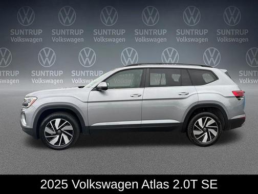 Silver Mist Metallic 2025 Volkswagen Atlas 2.0T SE w/Technology