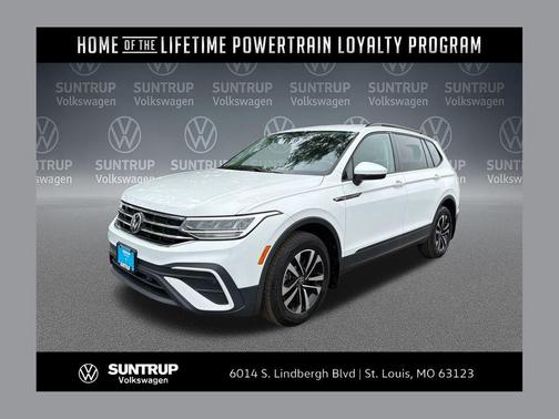 Pure White 2023 Volkswagen Tiguan 2.0T S