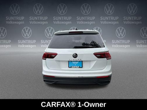 Pure White 2023 Volkswagen Tiguan 2.0T S